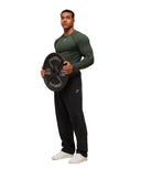 Gymshark Shadow Seamless Long Sleeve T-Shirt - Trail Green - Unmatched Kicks - GYMSHARK