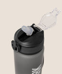 Gymshark Sports Bottle With Straw - GS Black - Unmatched Kicks - GYMSHARK