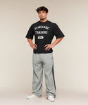 Gymshark Training Graphic T-Shirt oversized fit Black - Unmatched Kicks - GYMSHARK
