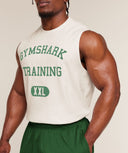 Gymshark Training Graphic Tank oversized fit Soft White - Unmatched Kicks - GYMSHARK