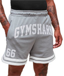 Gymshark Varsity Mesh Shorts - Denim Grey - Unmatched Kicks - GYMSHARK