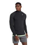 Gymshark Vital Seamless 1/4 Zip - Black/Silhouette Grey - Unmatched Kicks - GYMSHARK