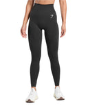 Gymshark Vital Seamless Leggings - Black Marl - Unmatched Kicks - GYMSHARK