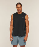 Gymshark x CBUM Washed Sleeveless T-Shirt oversized fit - Black - Unmatched Kicks - GYMSHARK