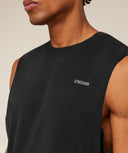 Gymshark x CBUM Washed Sleeveless T-Shirt oversized fit - Black - Unmatched Kicks - GYMSHARK