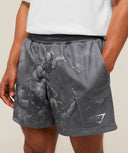Gymshark x Frazetta Power Shorts regular Onyx Grey - Unmatched Kicks-GYMSHARK
