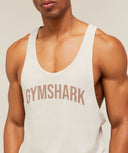 Gymshark x Frazetta Power Stringer oversized fit Tinted White - Unmatched Kicks-GYMSHARK