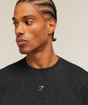 Gymshark x Frazetta Power T-Shirt oversized fit Black - Unmatched Kicks-GYMSHARK