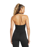 Halter Neck Cami with Shelf Black - Unmatched Kicks - GYMSHARK