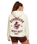 Heavy Duty Oversized Hoodie oversized fit GS Soft White - Unmatched Kicks - GYMSHARK