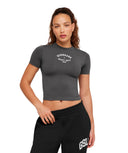 Heavy Duty Seamless T-Shirt Onyx Grey - Unmatched Kicks - GYMSHARK