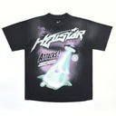 Hellstar Attacks T-Shirt 'Black/Green' - Unmatched Kicks - Hellstar