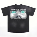 Hellstar Attacks T-Shirt 'Black/Green' - Unmatched Kicks - Hellstar