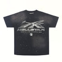 Hellstar Chrome Logo T-Shirt Black - Unmatched Kicks - Hellstar
