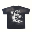 Hellstar Chrome Logo T-Shirt Black - Unmatched Kicks - Hellstar