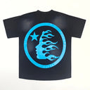 Hellstar Classic T-shirt Black/Blue - Unmatched Kicks - Hellstar