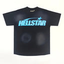 Hellstar Classic T-shirt Black/Blue - Unmatched Kicks - Hellstar