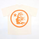 Hellstar Classic T-shirt Orange/Blue - Unmatched Kicks - Hellstar