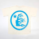 Hellstar Classic T-shirt White/Blue - Unmatched Kicks - Hellstar