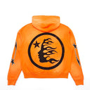 Hellstar Fire Orange Hoodie Orange Dye - Unmatched Kicks - Hellstar