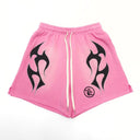 Hellstar Flame Shorts Pink - Unmatched Kicks - Hellstar