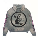 Hellstar Future Flame Hoodie Grey - Unmatched Kicks - Hellstar