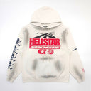Hellstar If You Dont Like Us Beat Us Hoodie White - Unmatched Kicks - Hellstar