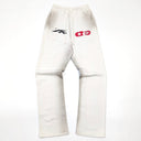 Hellstar If You Dont Like Us Beat Us Sweatpants White - Unmatched Kicks - Hellstar