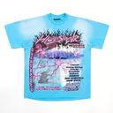 Hellstar Neuron Tour T-Shirt Light Blue - Unmatched Kicks - Hellstar
