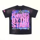 Hellstar powered by the star tshirt black/purple - Unmatched Kicks - Hellstar