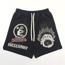Hellstar Records Shorts Black - Unmatched Kicks - Hellstar