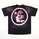 Hellstar Sports Core Gel Logo T-shirt Black/Pink - Unmatched Kicks - Hellstar