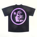 Hellstar Sports Core Gel Logo T-shirt Black/Purple - Unmatched Kicks - Hellstar