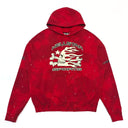 Hellstar Sports Tie - Dye Skull Hoodie Red - Unmatched Kicks - Hellstar