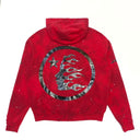 Hellstar Sports Tie - Dye Skull Hoodie Red - Unmatched Kicks - Hellstar
