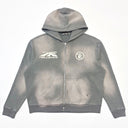 Hellstar Sports Zip - Up Sweatshirt Grey - Unmatched Kicks - Hellstar
