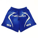 Hellstar Warm Up Shorts Blue - Unmatched Kicks - Hellstar