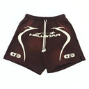 Hellstar Warm Up Shorts Brown - Unmatched Kicks - Hellstar
