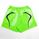 Hellstar Warm Up Shorts neon green - Unmatched Kicks - Hellstar