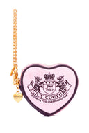 Heritage Core Heart Zip Around Wallet Dusty Blush/Chocolate Brown - Unmatched Kicks - Juicy Couture