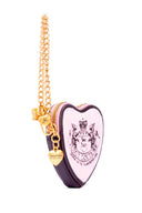 Heritage Core Heart Zip Around Wallet Dusty Blush/Chocolate Brown - Unmatched Kicks - Juicy Couture