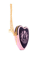 Heritage Core Heart Zip Around Wallet Liquorice/Dusty Blush - Unmatched Kicks - Juicy Couture