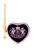 Heritage Core Heart Zip Around Wallet Liquorice/Dusty Blush - Unmatched Kicks - Juicy Couture
