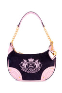 Heritage Core Shoulder Crossbody Bag Liquorice/Dusty Blush - Unmatched Kicks - Juicy Couture