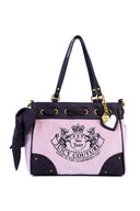 Heritage Core Tote Bag Dusty Blush/Chocolate Brown - Unmatched Kicks - Juicy Couture