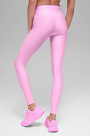 High - Waist Airlift Legging - Candy Heart Pink - Unmatched Kicks - ALO