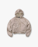 Hooded Bomber - Beige - Unmatched Kicks - REPRESENT