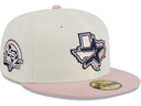 Houston Astros New Era Chrome Rogue 59FIFTY Snapback - White/Pink - Unmatched Kicks - new era caps