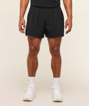 Hybrid 5" Performance Short slim fit Black - Unmatched Kicks - GYMSHARK