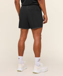 Hybrid 5" Performance Short slim fit Black - Unmatched Kicks - GYMSHARK